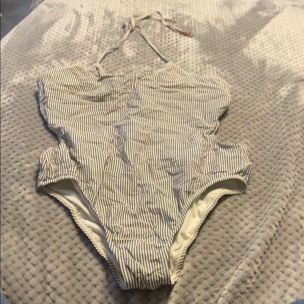 Grey one piece